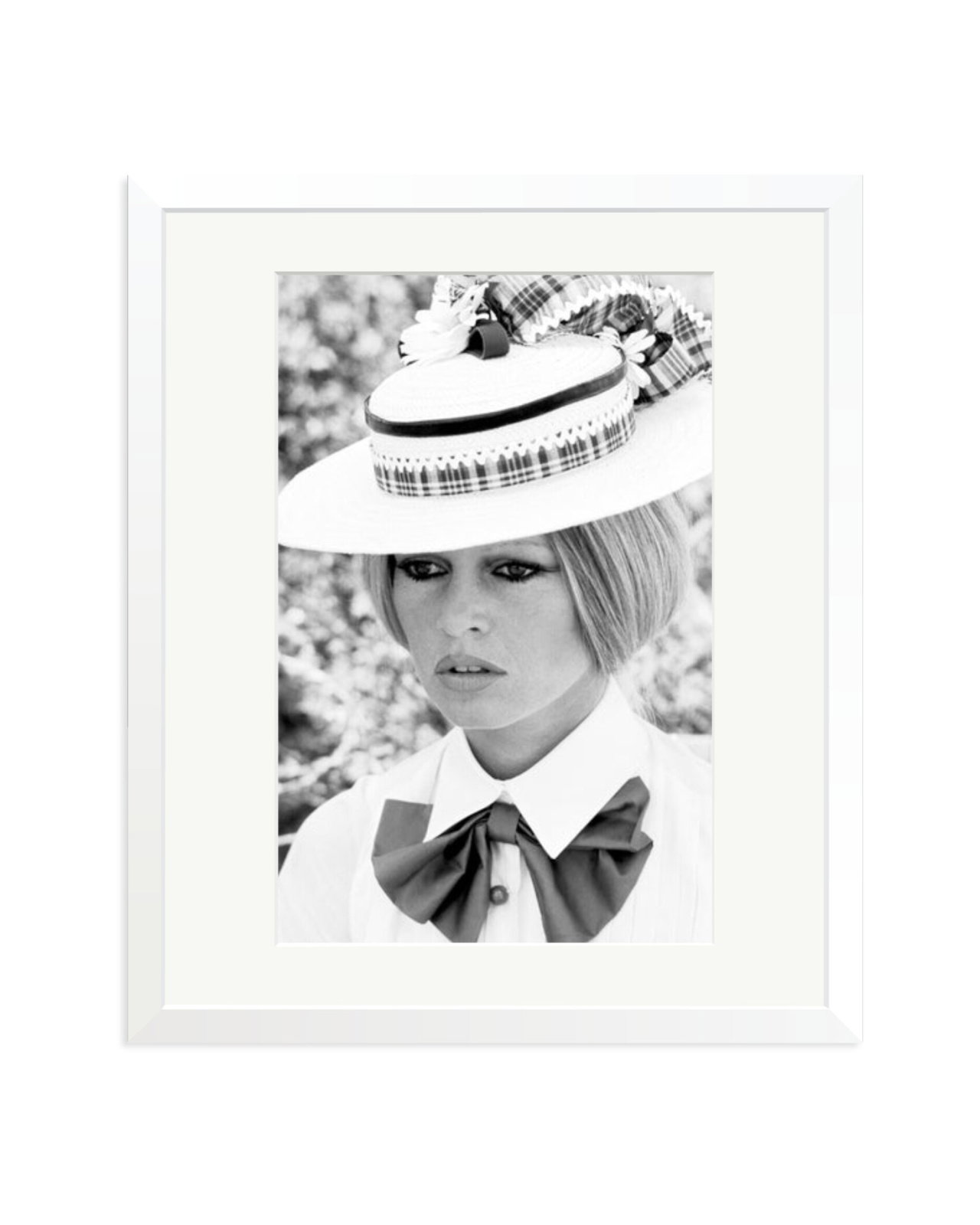 Western Bardot White / Large