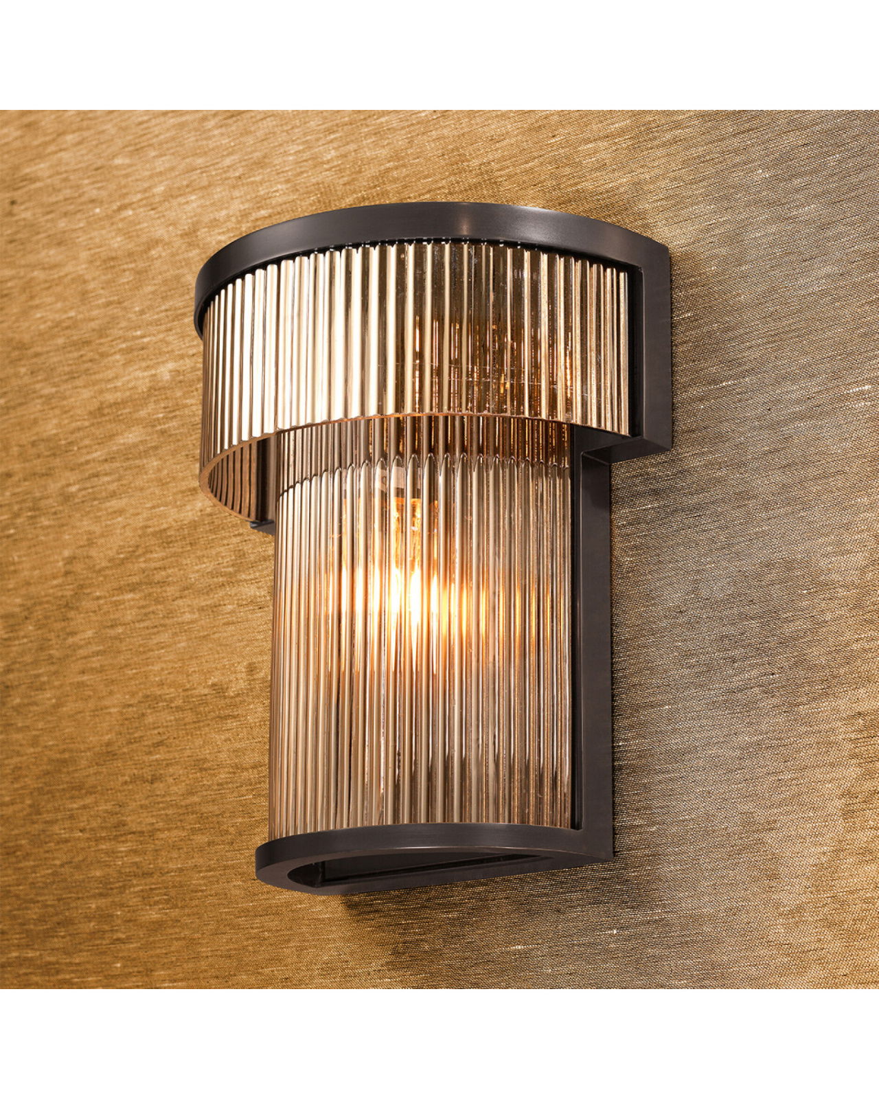 Andromeda wandlamp brons