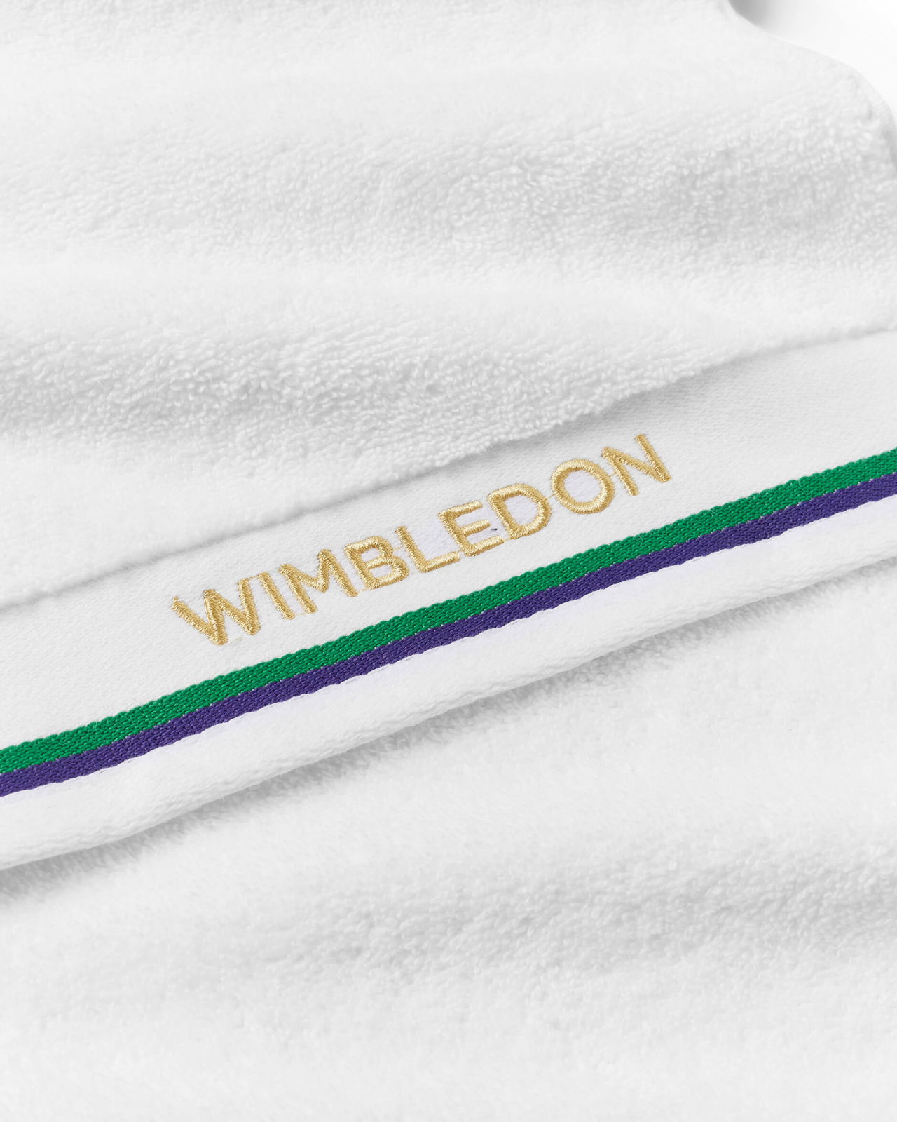 Wimbledon sporthandduk vit