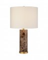 Cliff Table Lamp Brown Marble