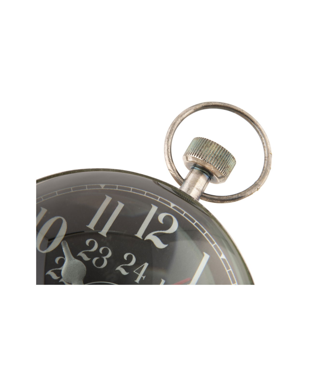Eye of Time Clock, Silver