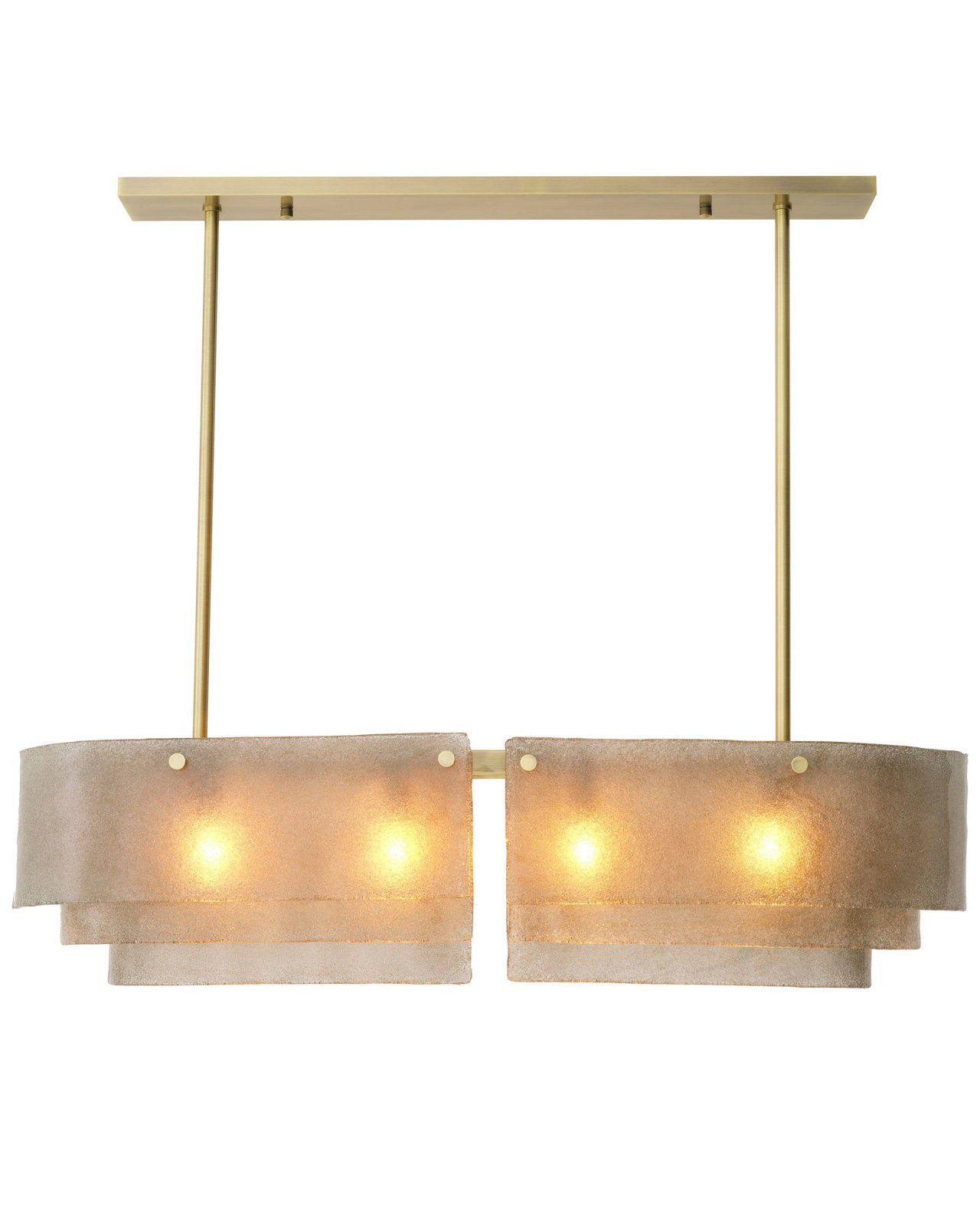 Joy of Light taklampa mässing