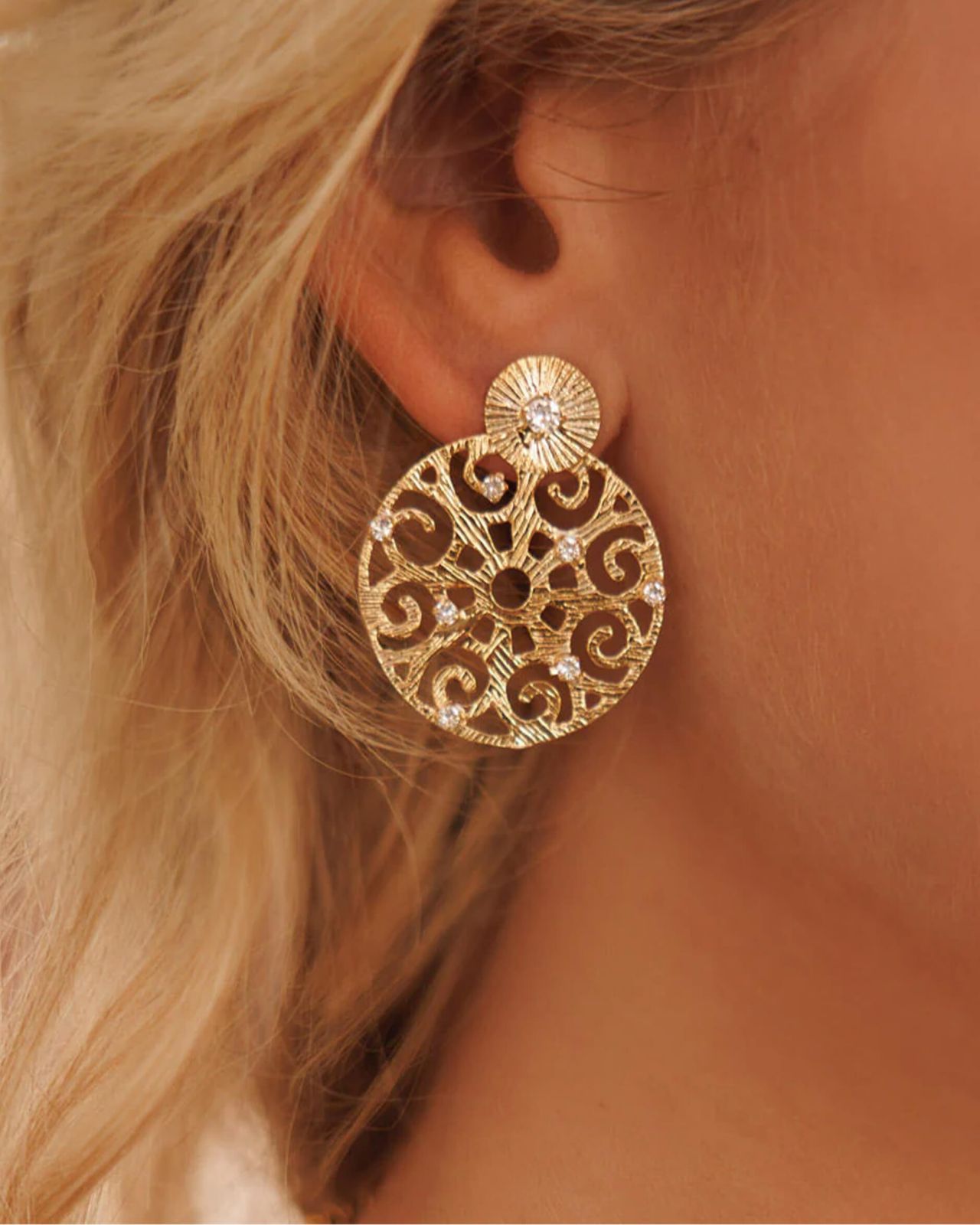 Evanna earrings crystal