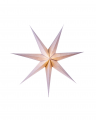 Holiday adventsstjärna silver perforerad OUTLET