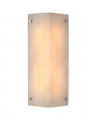 Clayton Wall Sconce Polished Nickel/Alabaster