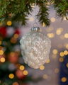 Maribel Pinecone Ornament White