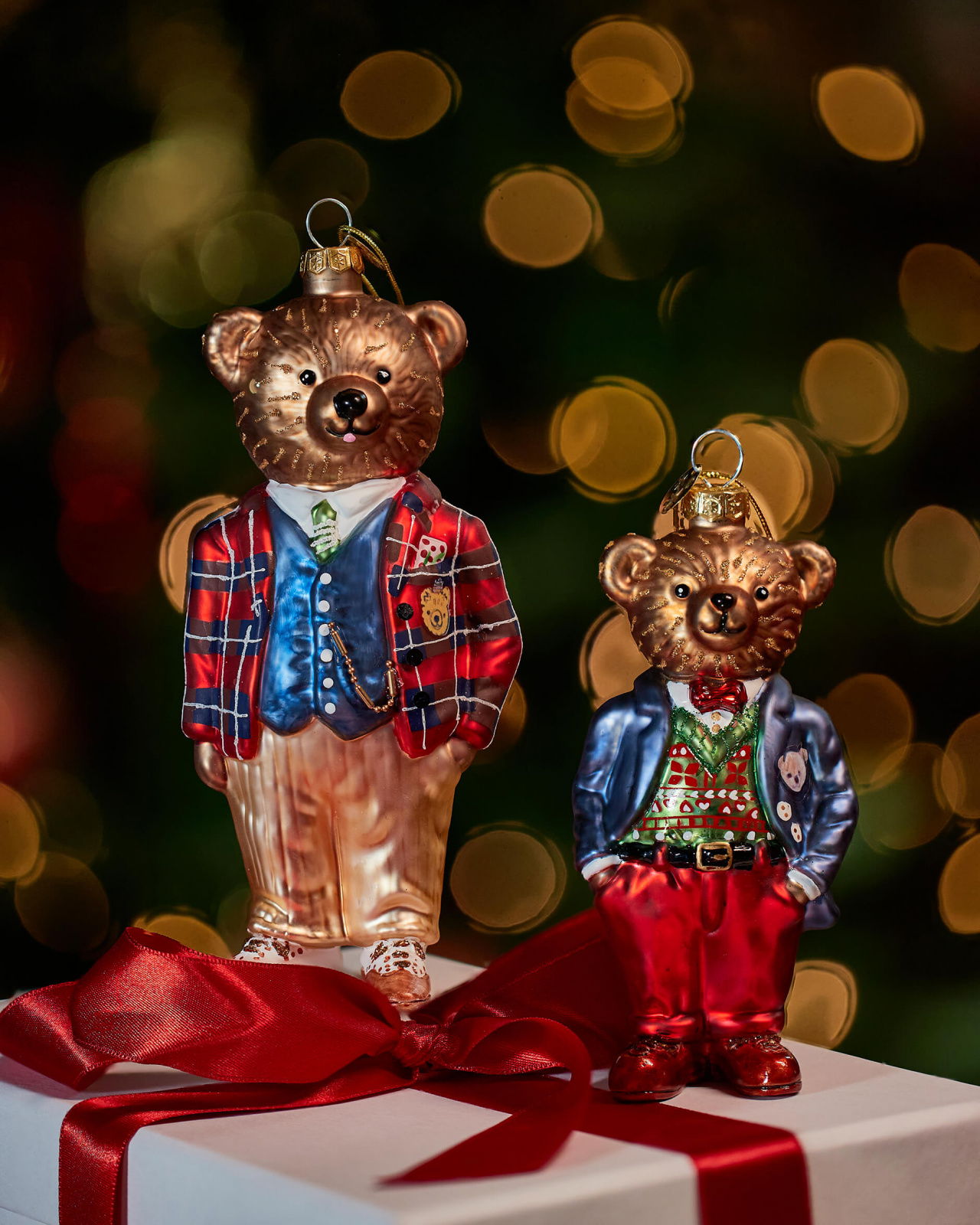 Calvin björn julgransdekoration