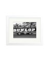 Jim Clark in a Lotus 21 White / Small
