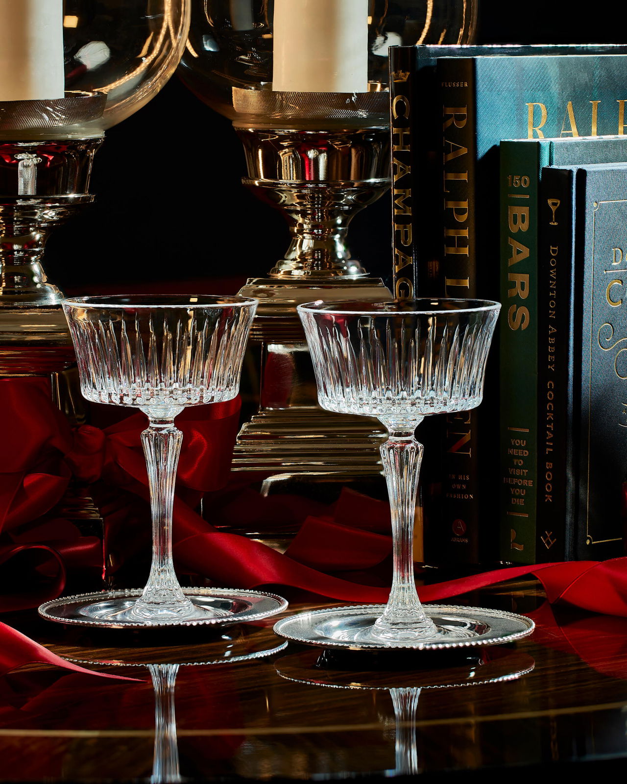 Manhattan cocktailglas kristall singel