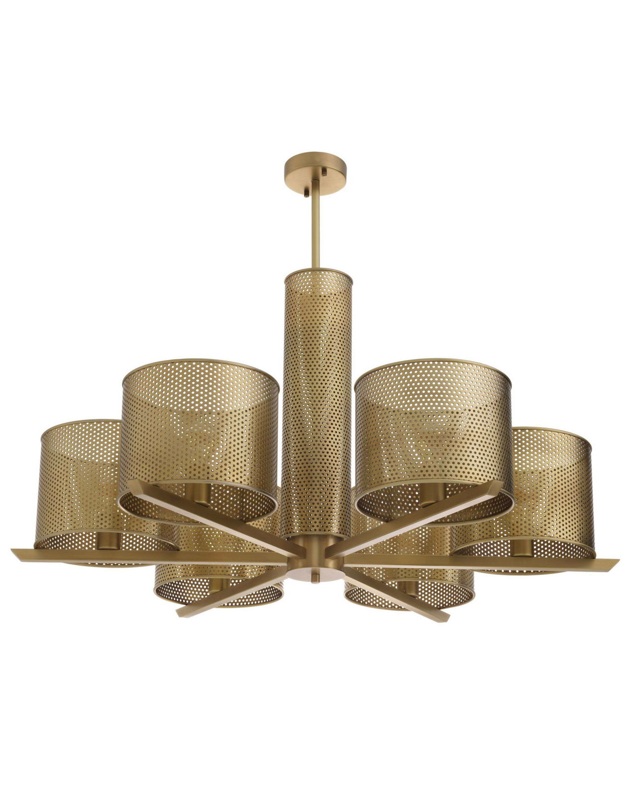 Morrison taklampa mässing OUTLET