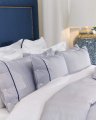 Riverhead bedding set blue/white