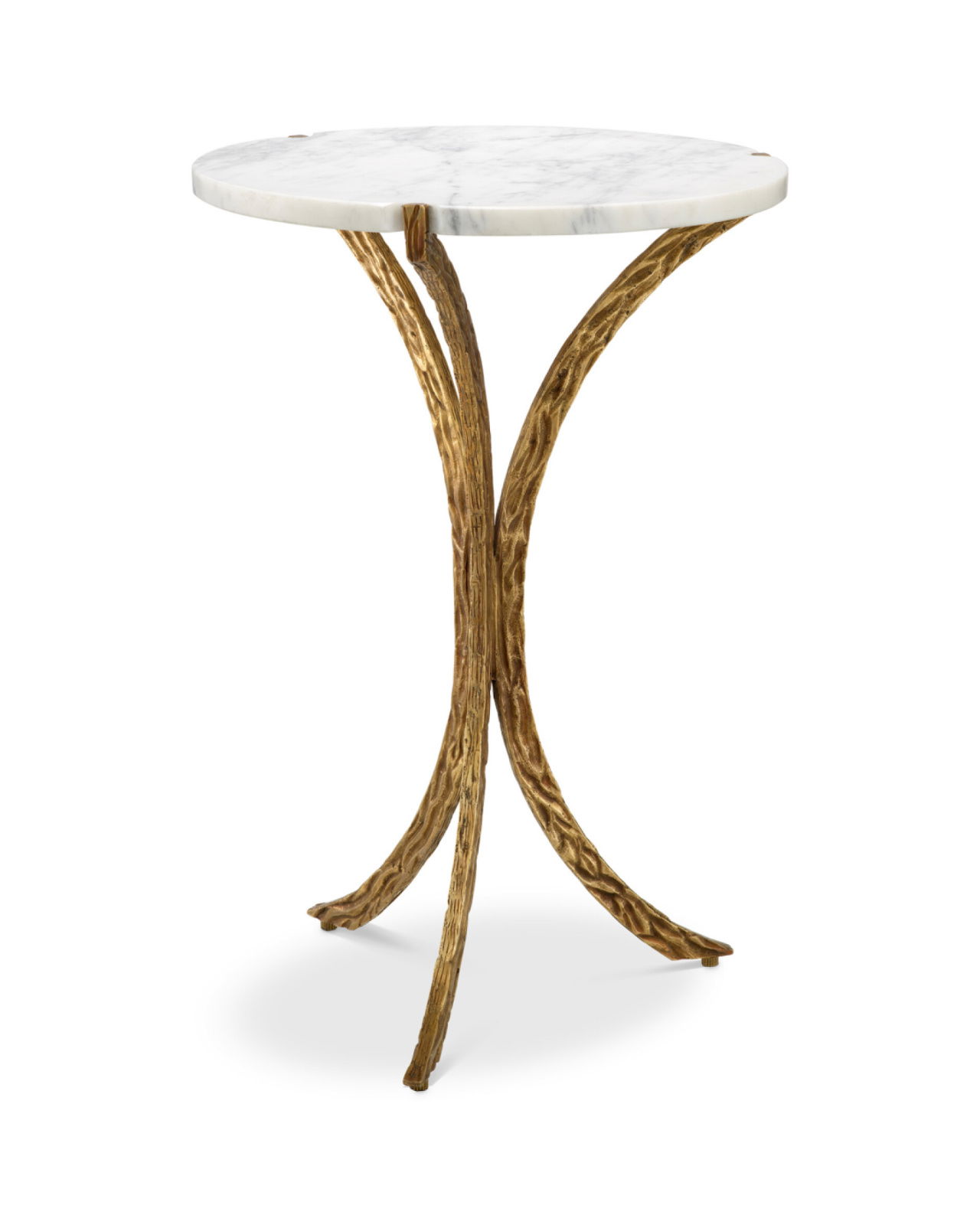 Emmeline Side Table Vintage Brass