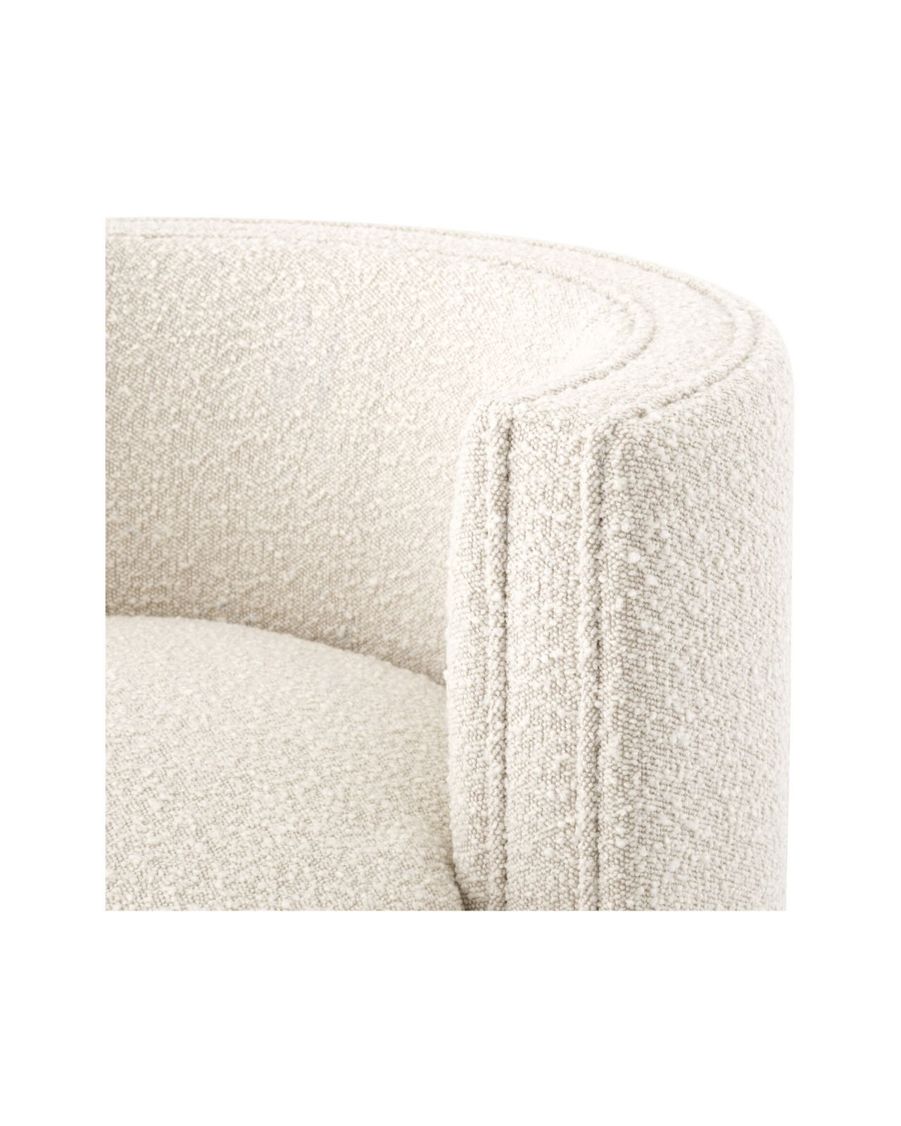 Amanda fåtölj bouclé cream