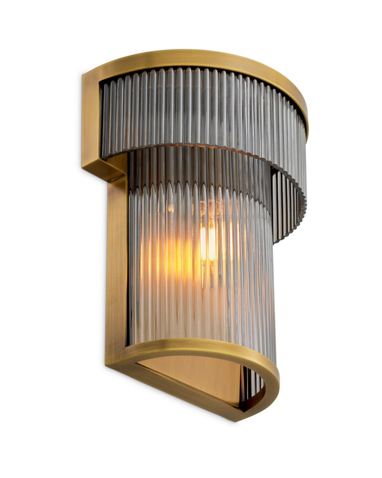 Andromeda wandlamp antiek messing