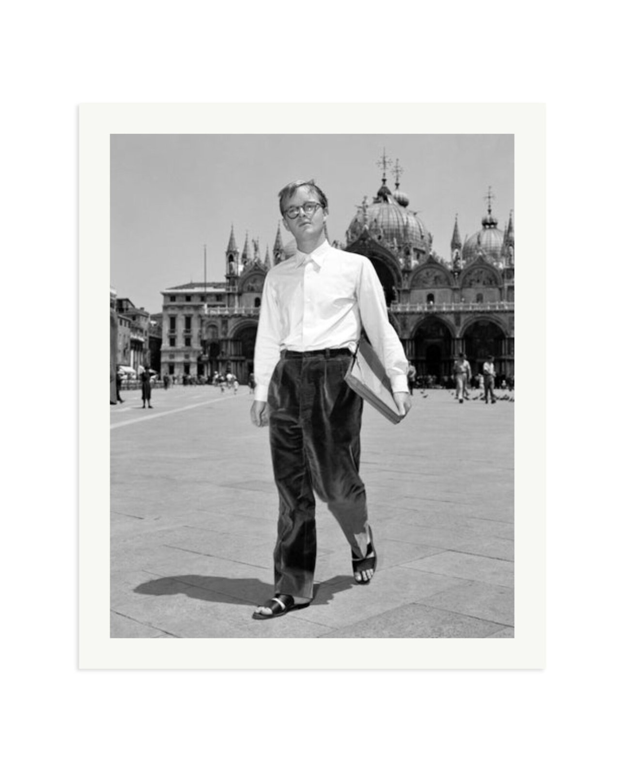 Walking in the Piazza San Marco Print Only / XXL