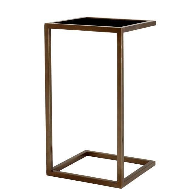 Galleria Side Table Antique Brass