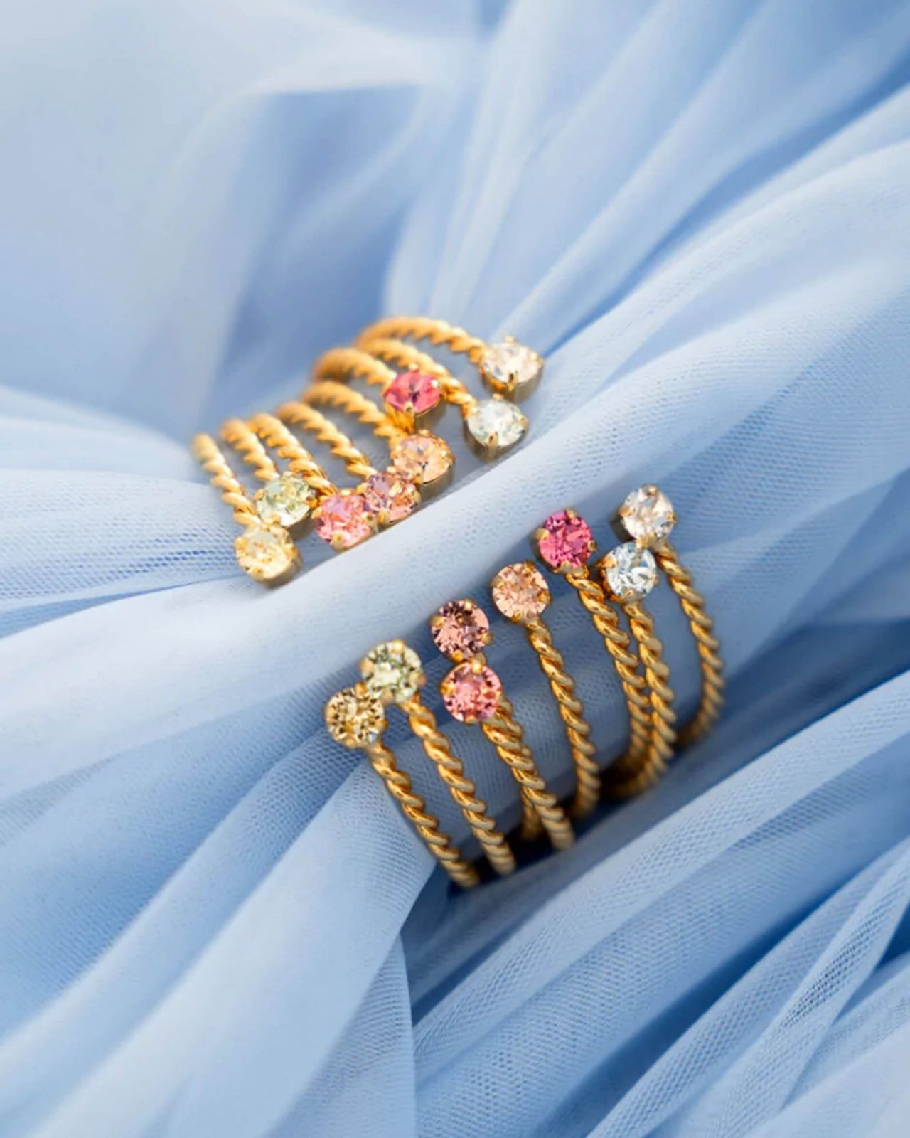 Mini Twisted bracelet rose