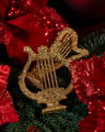 Cantrelle Lyre Ornament Gold