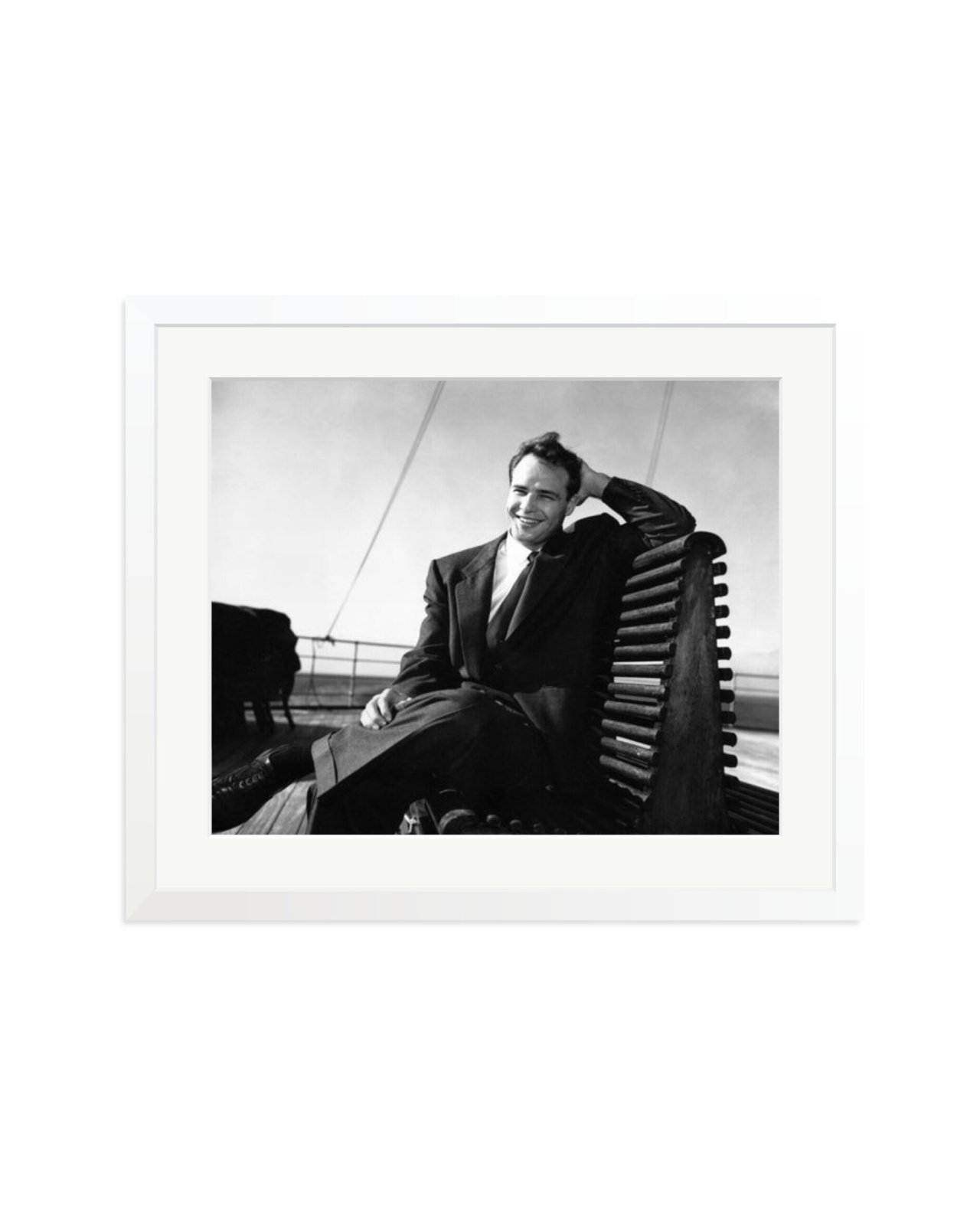 Marlon Brando, 1954 White / Large