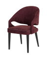 Vance käsinojallinen tuoli gabby burgundy
