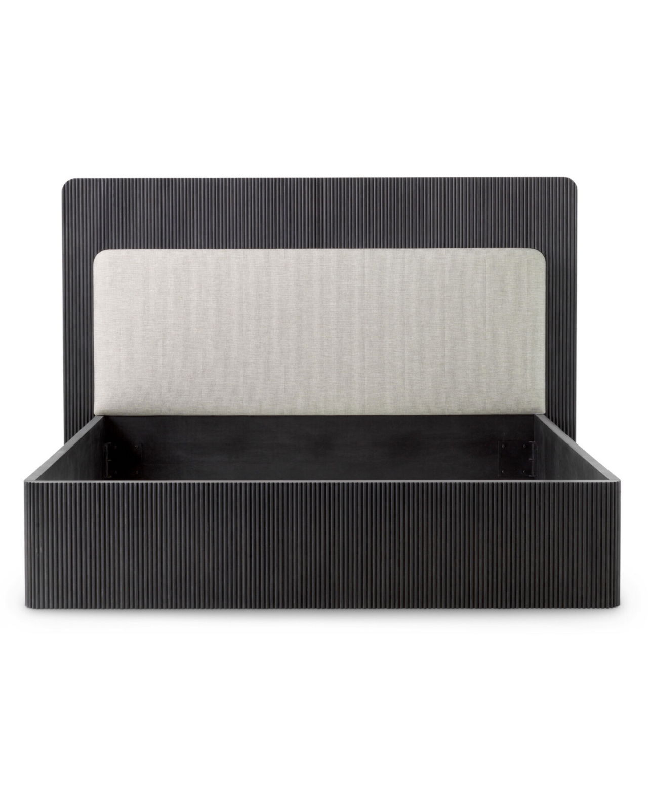 Dimitrios-sängynrunko, hiilenharmaa