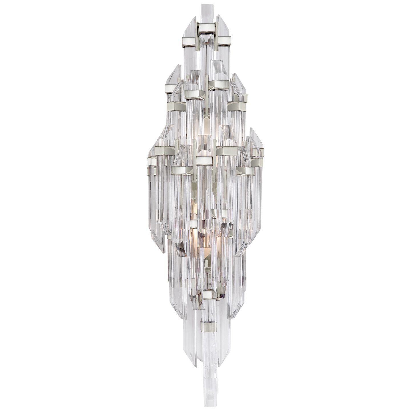 Adele Small Sconce Polished Nickel