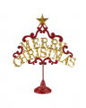 Merry Christmas Decoration Red/Gold