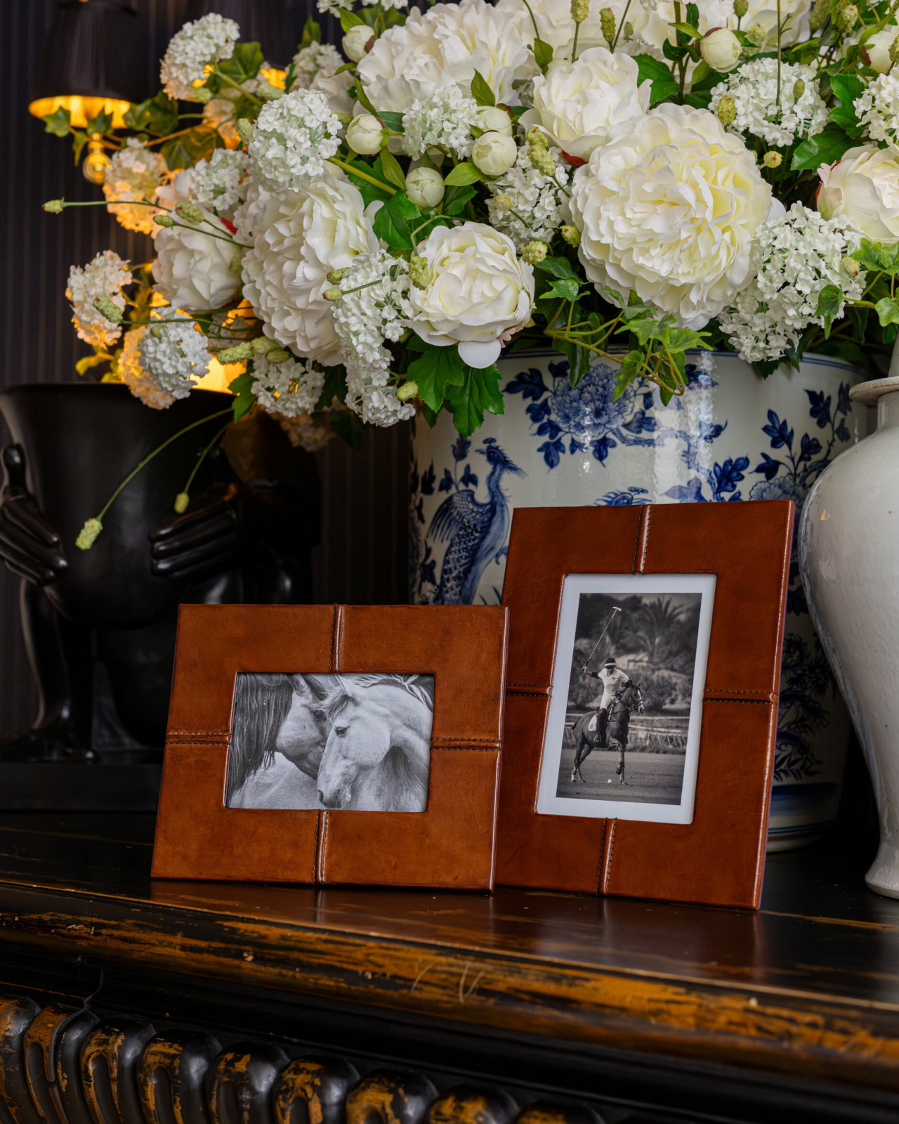 Kensington Picture Frame Leather