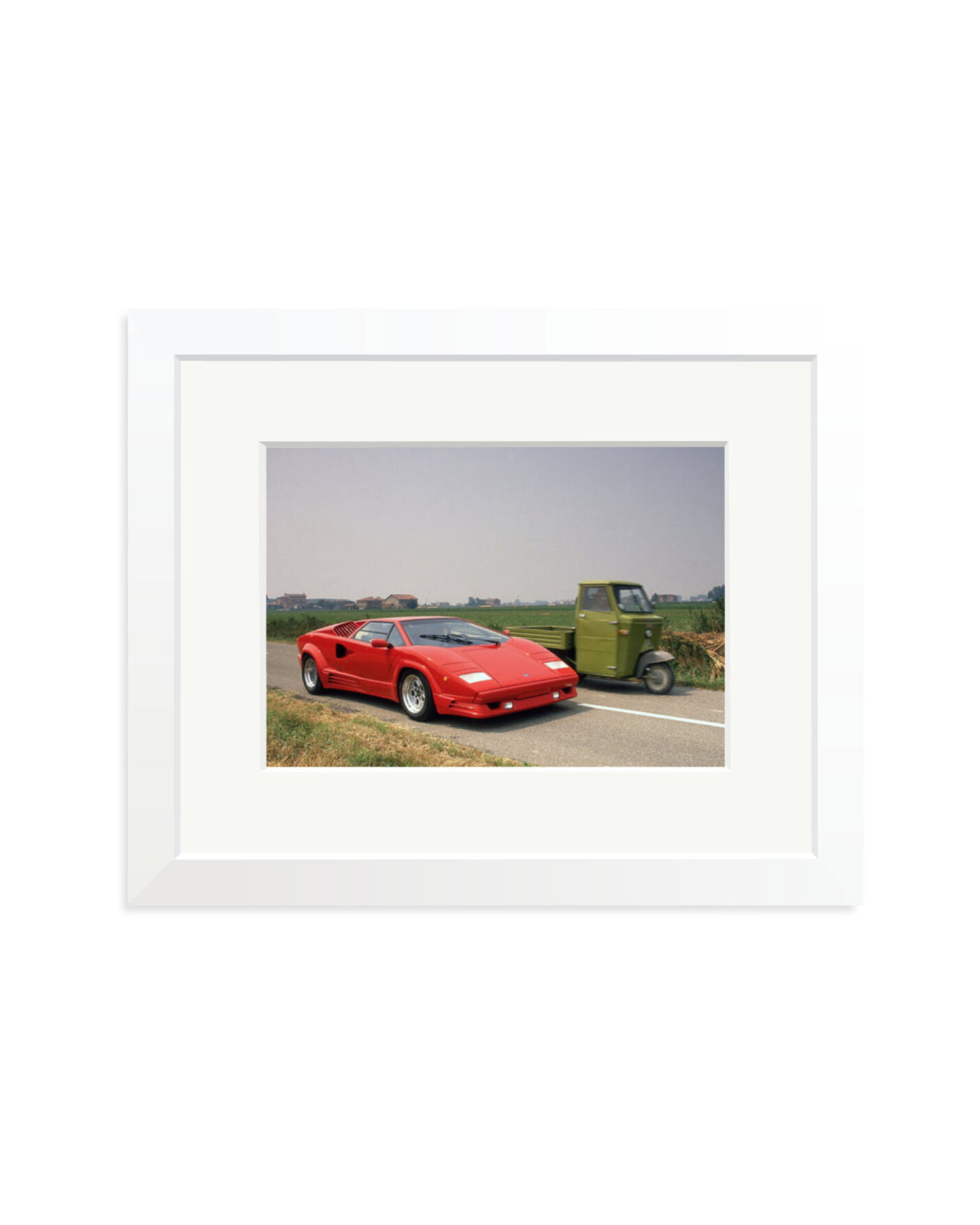 Lamborghini in Italy White / Small