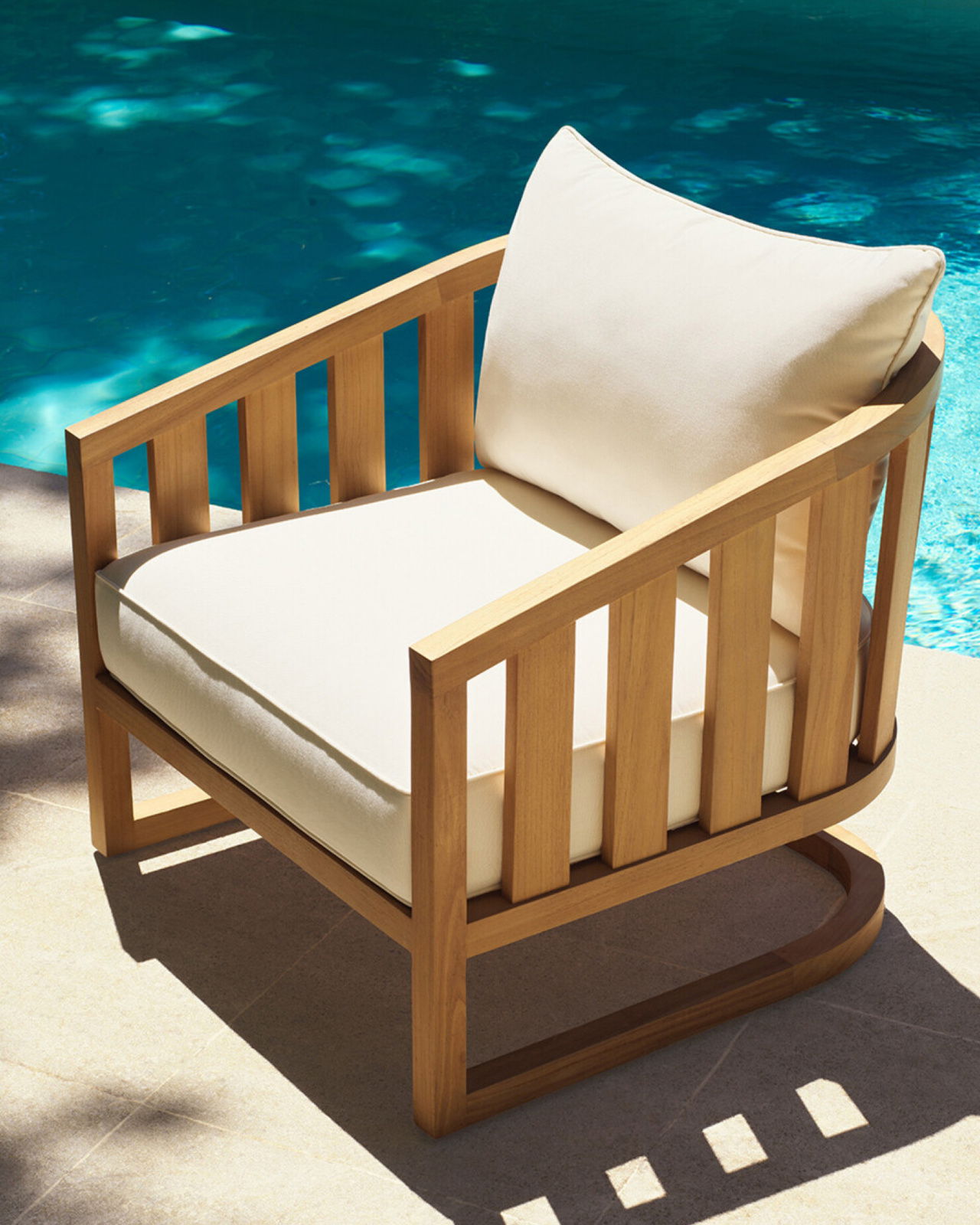 Aruba-Sessel Natural Teak