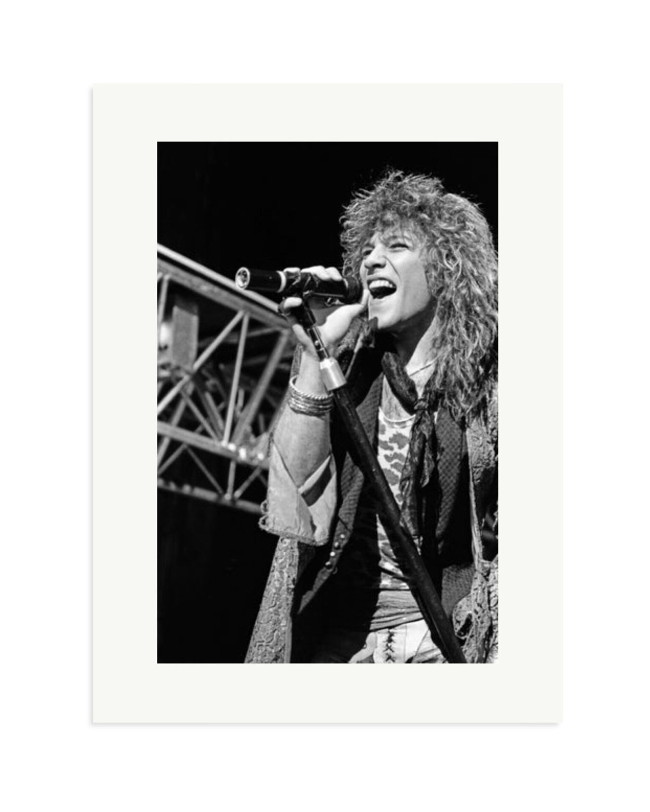 Jon Bon Jovi at the Blossom Music Center Print Only / XL