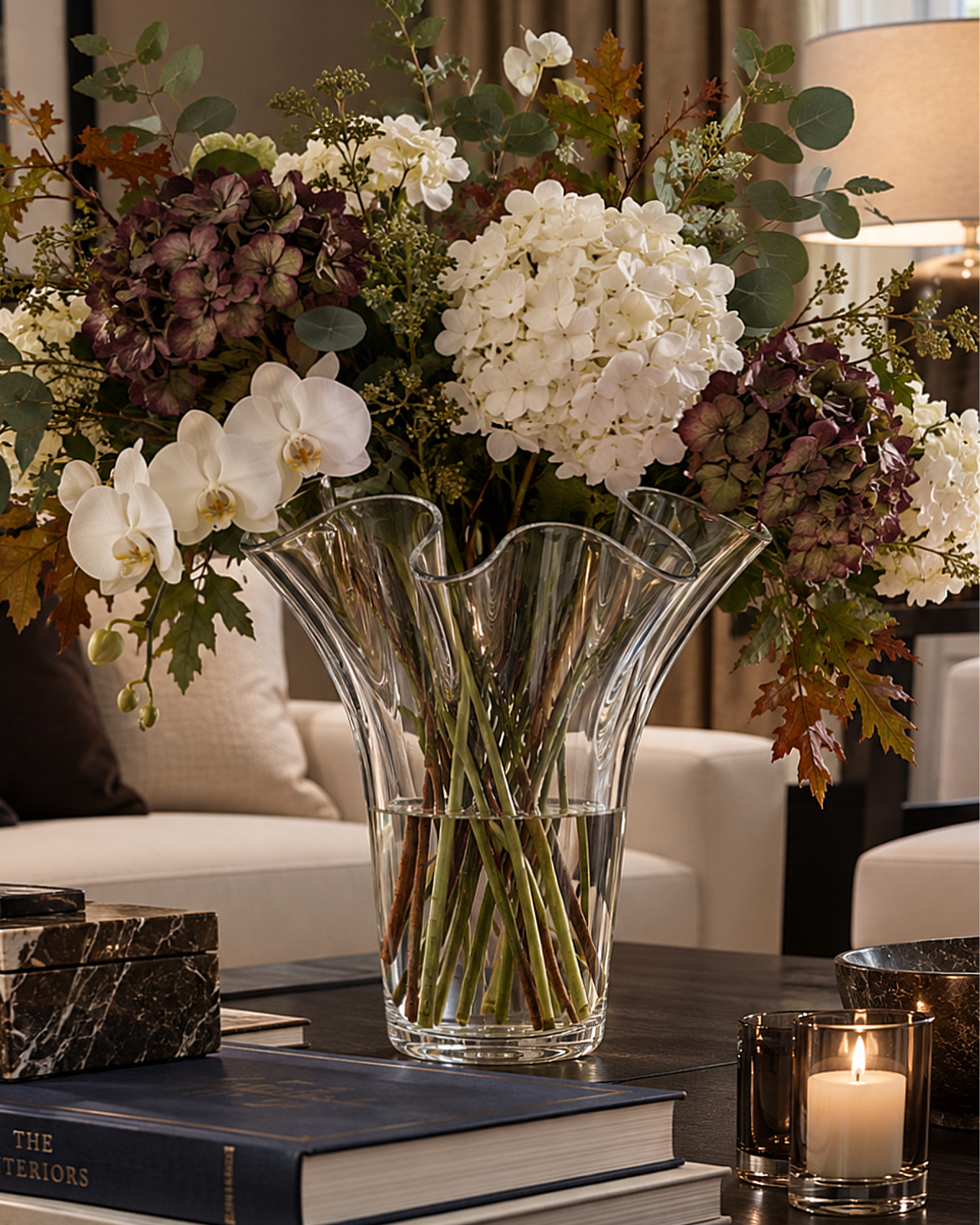 Winslow glass vase