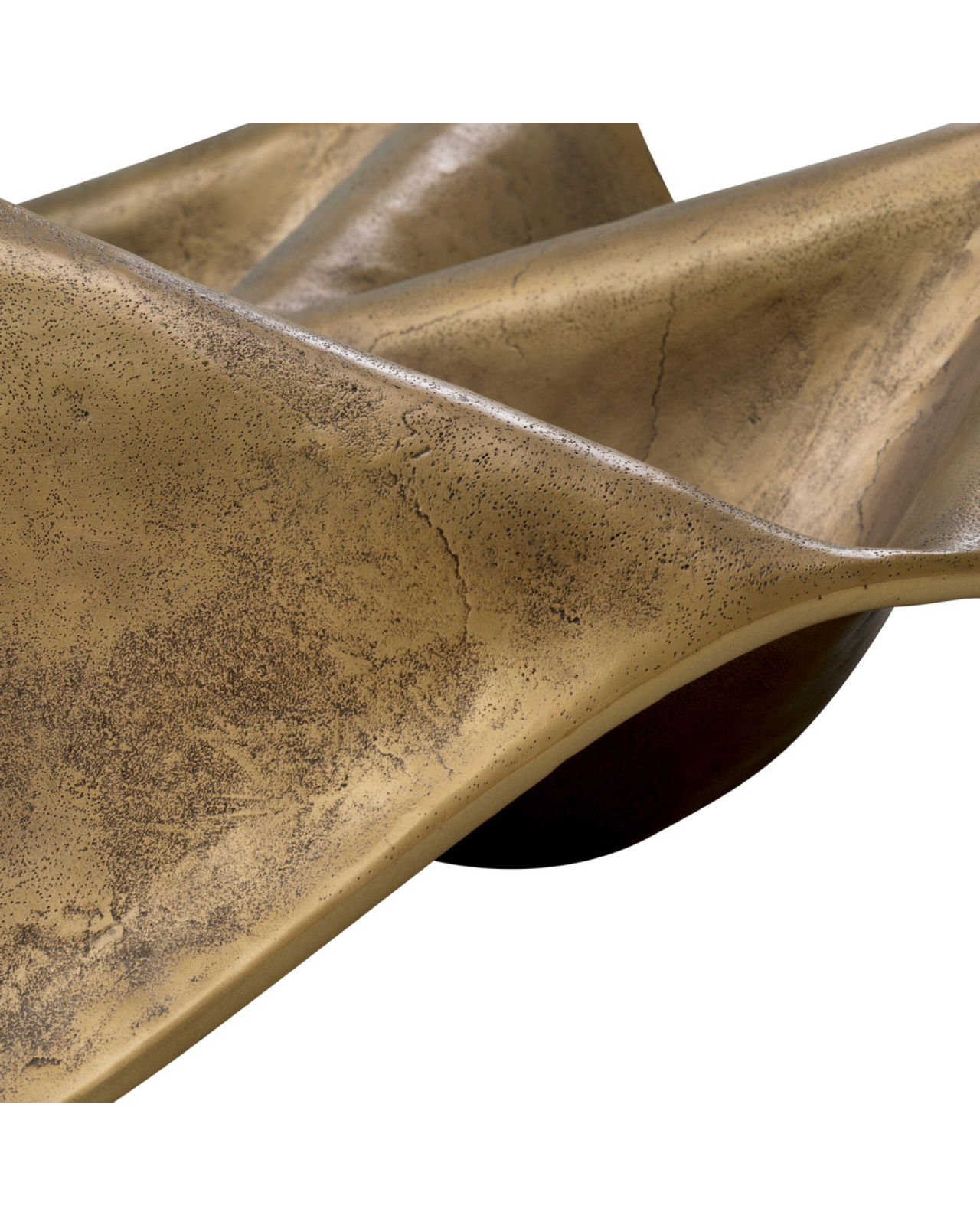 Angelico soffbord antik mässing