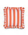 Ruffle Stripes putetrekk korall