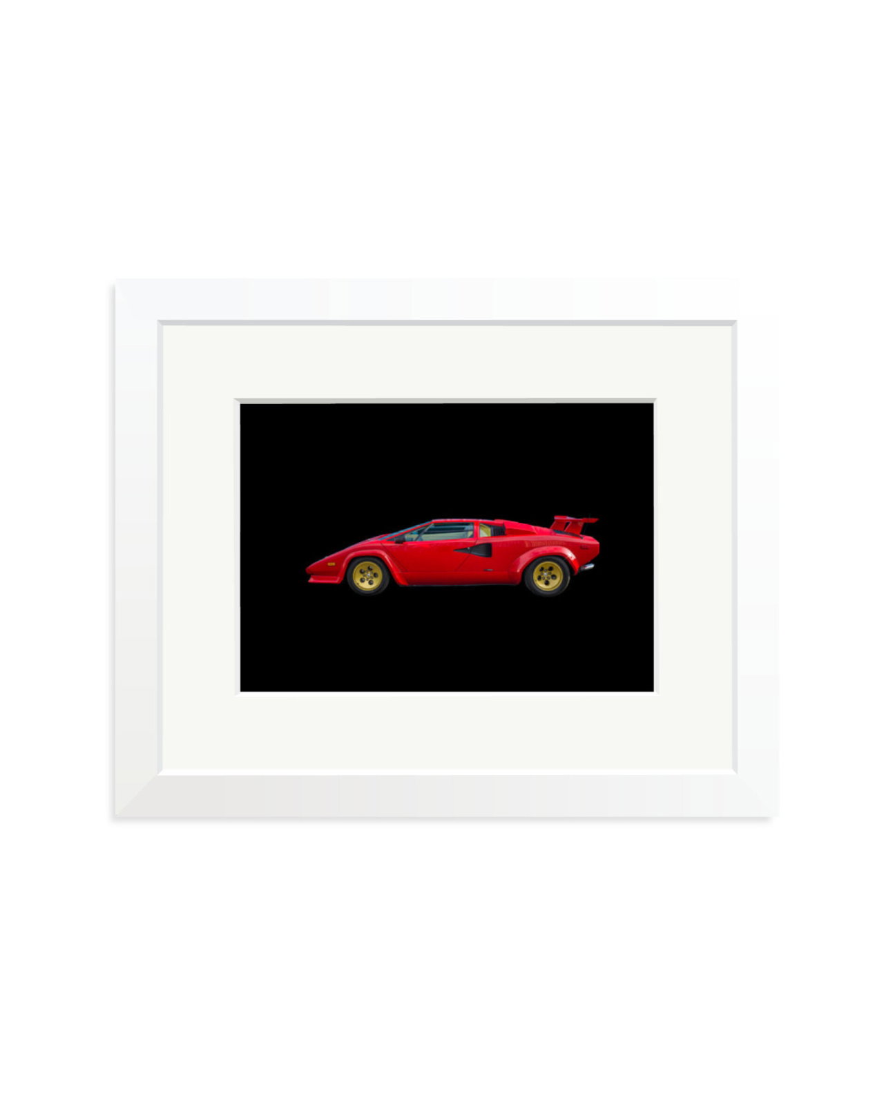1988 Lamborghini Countach White / Small