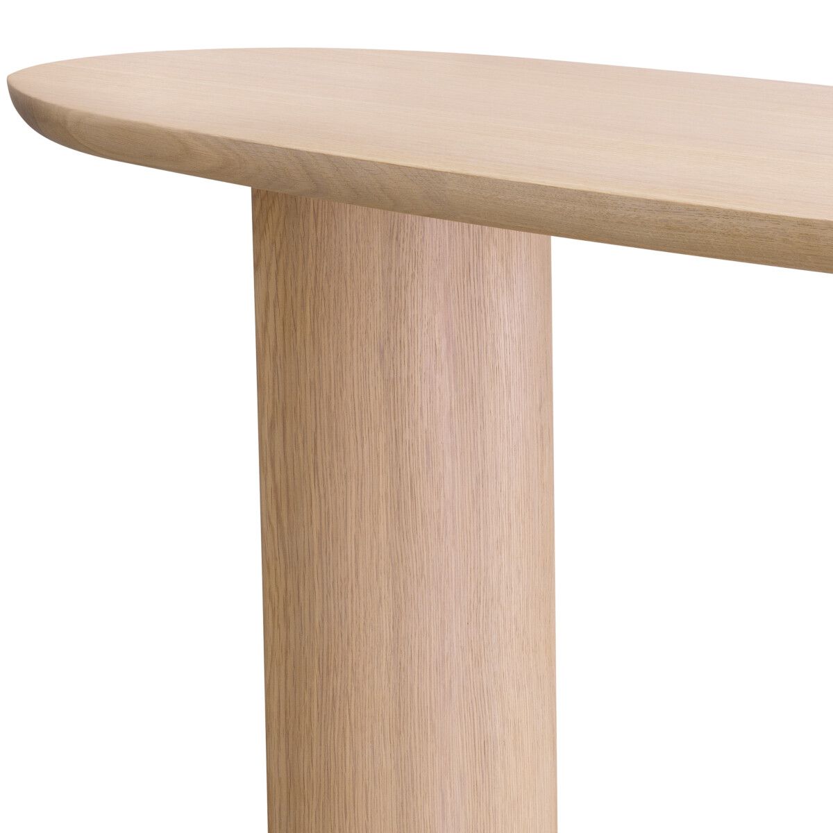 Lindner Console Table Natural Oak Veneer