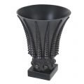 Vase Coral bronze finish with brass highlights