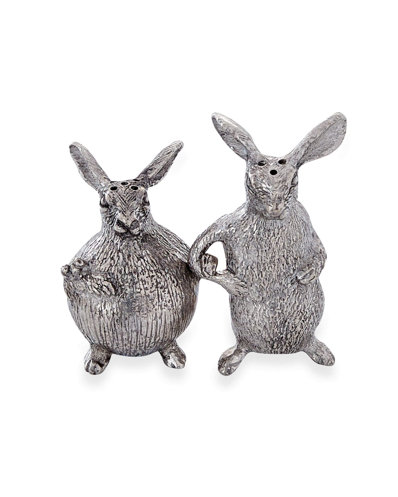 Kaniner salt- och pepparkar tenn