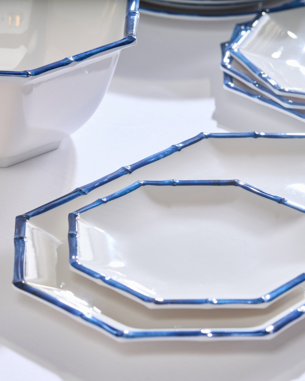 Bleu Jardin serving platter