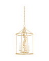 Adrienne taklampe vintage gold