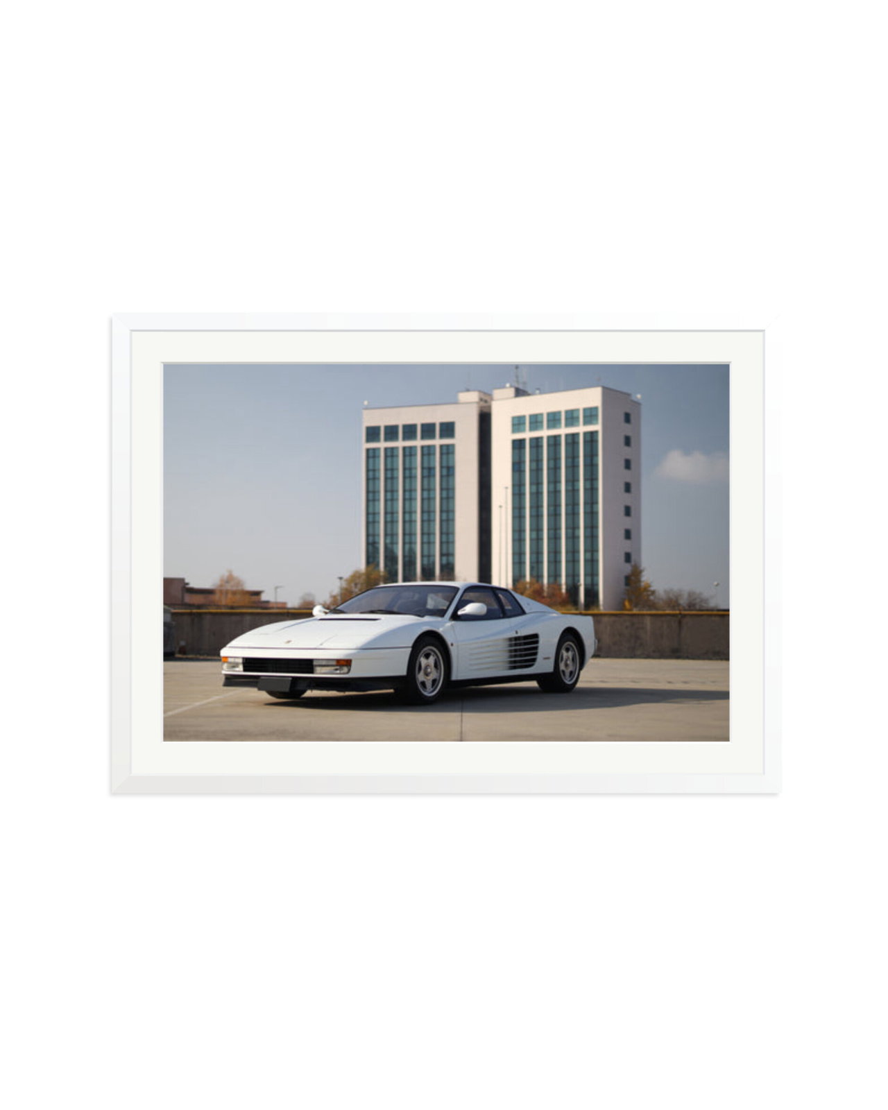 Ferrari Testarossa 01 White / XXL