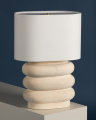 Ewing bordslampa antik mässing