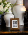 Cognac Bilderrahmen Rattan
