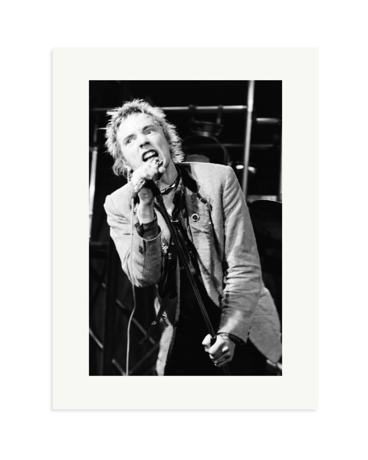 Johnny Rotten, 1977 Print Only / XL