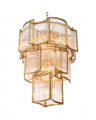 Jet Set Chandelier Antique Brass