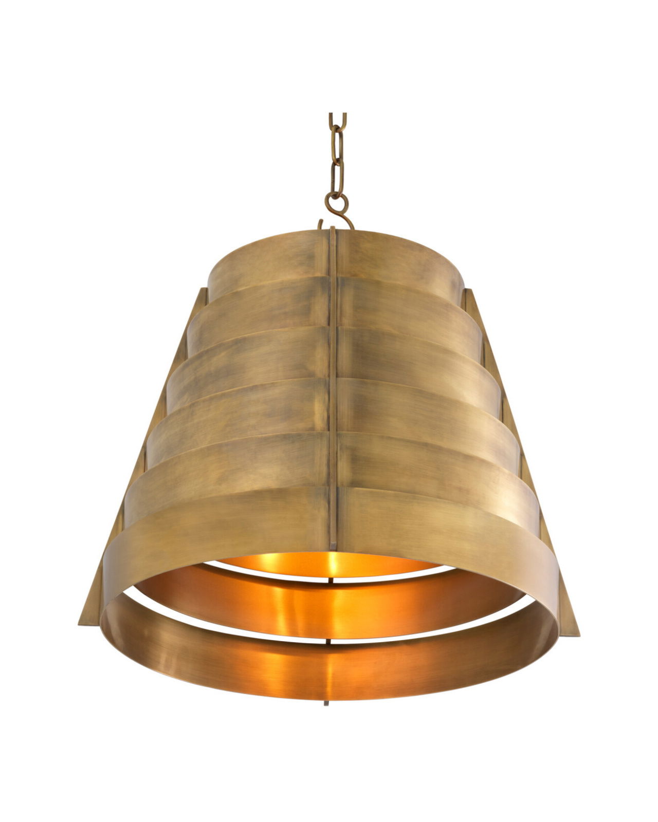 Fitzroy plafondlamp messing