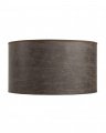 Cylinder Lampshade Leather Pale Brown