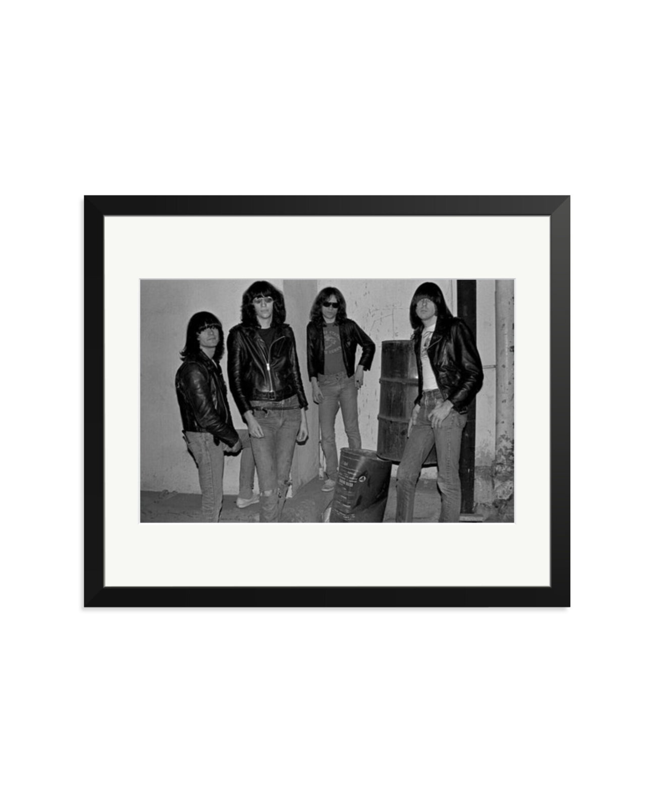 Joey Ramone and The Ramones 1978 Black / Large