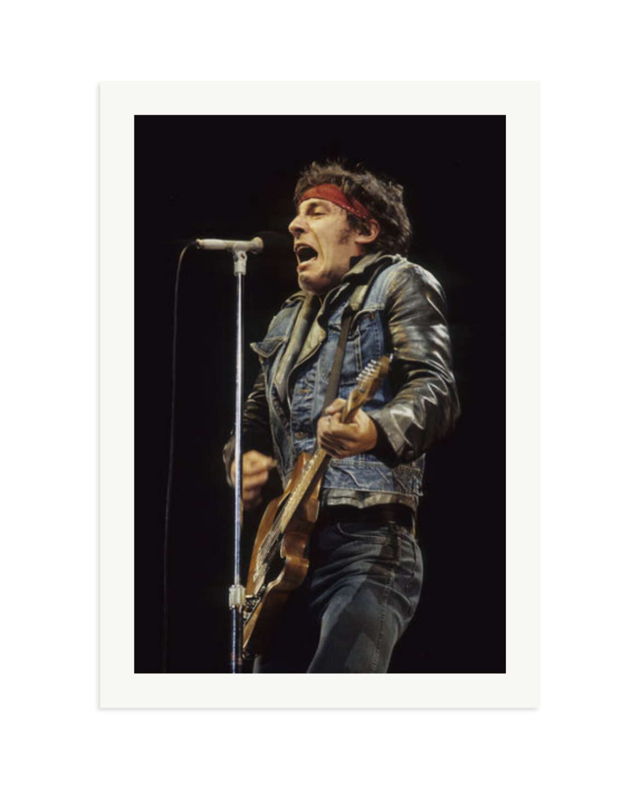 Springsteen live at The Oakland Print Only / XXL