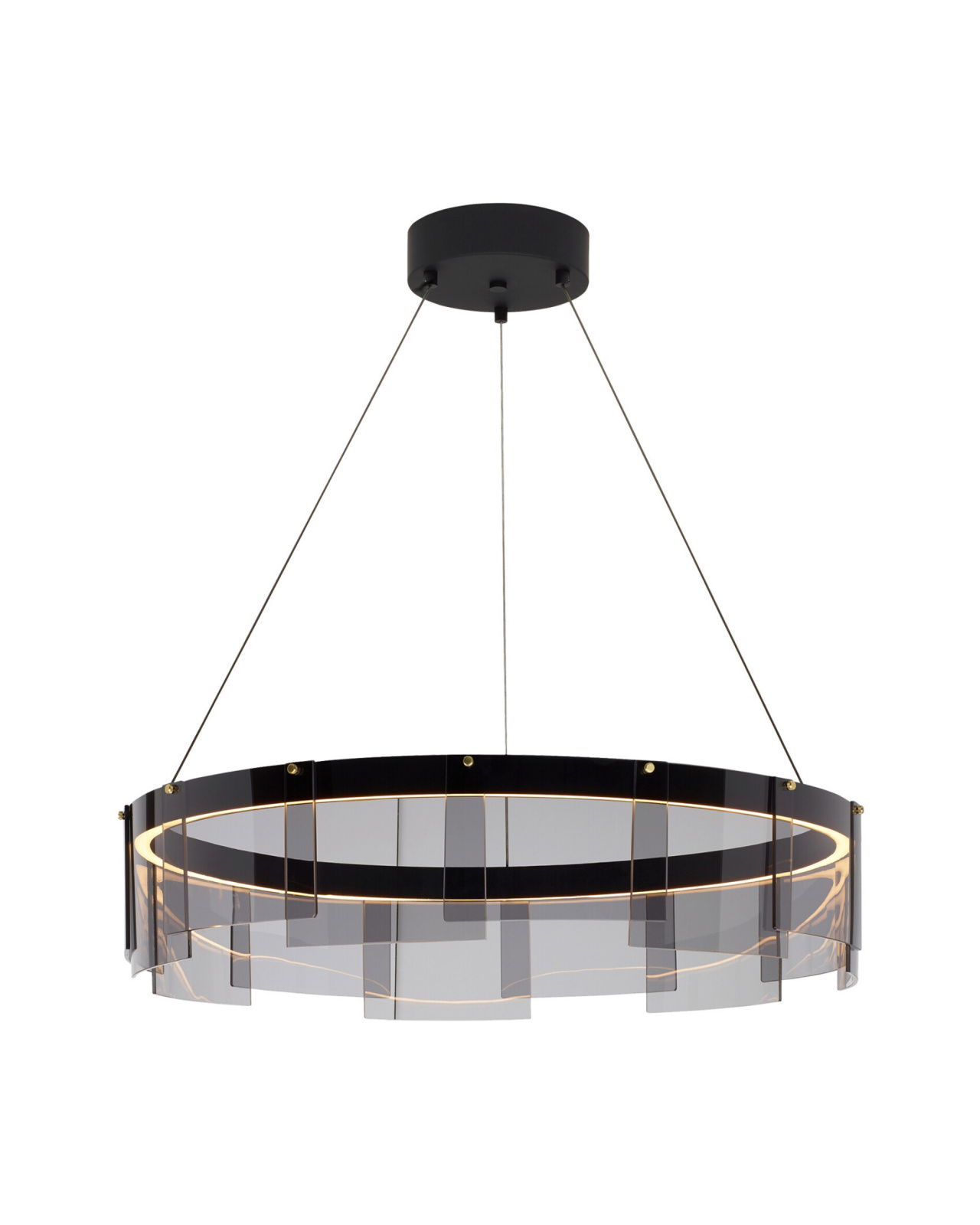 Stratos 30 Chandelier Black